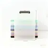 Venta Directa de Fábrica Caja de Almacenamiento de Archivos Carpeta de Papel de Prueba con Tapa Abatible Oficina Documentos Escritura Color Sólido Bolsa de Archivo Engrosada
