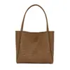 Moda 2026 Versátil Simple Un Hombro Viaje Pan Suave Tendencia de Moda Cubo Gran Capacidad Bolso Nuevo de Mano para Mujer