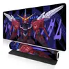 Mouse Pad Grande de Jogo Gundam Desenho Animado para Meninos Borda Travada Tapete de Mesa Antiderrapante Borracha Mouse Pad Resistente à Sujeira Borracha Natural