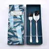Cuchillo, Tenedor y Cuchara de Acero Inoxidable 410 Vajilla Juego de Cuchillo y Tenedor para Filete Negro Dorado Tenedor de Postre Venta al por Mayor de Fábrica
