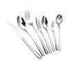 Suministro directo de fábrica serie gruesa elegante 304 acero inoxidable vajilla occidental suministros para hotel cuchillo para bistec tenedor cuchara juego