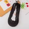 Calcetines Invisibles Delicados de Encaje Calcetines Tipo Barco Ola Verano Nuevos Calcetines Cortos para Mujer Boca Baja para Mujer Antideslizantes Cómodos Sin Talón