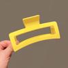 Pinza de pelo de tiburón supergrande de 13 cm con volumen, pinza cuadrada para sujetar el pelo, pinza para la parte trasera de la cabeza, pinza para el pelo, pinza para el pelo con forma de disco para mujer