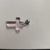 Pingente de Cruz de Pedra Natural, Joias de Cristal Multicoloridas, Acessórios para Miçangas Artesanais DIY, Acessórios de Colar Modernos e Versáteis