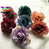 Tela de seda retro europea Flor de Rosa Boda ramo de mano pared de flores de simulación arco de flores artificiales decoración flores de alta simulación
