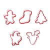 Molde de Natal para Biscoitos Transfronteiriço Molde para Biscoitos Árvore de Natal Molde para Biscoitos Ferramenta de Confeitaria Molde para Cortar Biscoitos