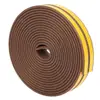 Caja de Distribución Semicircular Tipo D Autoadhesiva Tira de Espuma EPDM Impermeable Tira Selladora de Goma Esponjosa EPDM Autoadhesiva