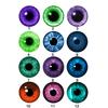 Direto da fábrica DIY acessórios de jóias fundo plano tempo gem vidro patch padrão olhos olhos de boneca