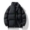 Abrigo de algodón con cuello alto, forro polar grueso para invierno, transfronterizo Ozon, cálido y resistente al frío, chaqueta acolchada de moda, prenda exterior de algodón de alta gama para hombre