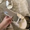 Sandalias Planas de Moda con Punta Abierta y Hebilla Dorada Pequeña para Mujer, Nueva Colección Primavera/Verano 2026, Comercio Transfronterizo