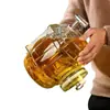 Jarra de Vino con Grifo, Botella de Vino Especial, Botella de Vidrio para Vino, Recipiente Sellado para el Hogar, Jarra de Vino Medicinal de Ginseng, Jarra de Vino, Licor