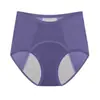 Pantalones Menstruales de Punto de Cintura Alta, Pantalones de Periodo a Prueba de Fugas, Pantalones Sanitarios, Ropa Interior para Periodo Tallas Grandes para Mujeres