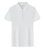 Camisa Polo de Algodón Peinado de Verano Ropa de Trabajo Manga Corta Cuello Camisero con Logo Uniforme de Trabajo Ideal Camisa Cultural Cuello Camisero 80% Algodón