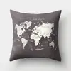 Funda de almohada para sofá Laitu Patrón de dibujos animados Almohada lumbar de coche Poliéster Almohada de oficina