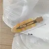 Pinza de Pato Coreana Yuji Ácido Acético Sin Rastro Estilo 2025ins Flequillo Lateral Pinza Simple Accesorios para el Cabello Mujer