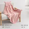Bata de baño con capucha de algodón puro para niños, toalla para envolver al bebé recién nacido, toalla de baño absorbente para bebé, disponible para venta al por mayor y suministro transfronterizo