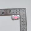 Accesorios de Joyería DIY de Gama Alta Color Gris Plata Rosa Gato Lazo Corazón Fundas para Teléfono Móvil Materiales Hechos a Mano Venta al por Mayor