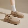 Sapatos Mula Augusden para Mulheres 2026 Novo Primavera/Verão Sapatos Slip-On de Solado Grosso para Pessoas Baixas com Cobertura Total e Solas Macias