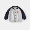 Chamarra para Bebé Jq Jingqi Primavera y Otoño Chaqueta de Béisbol para Niños Nuevo Modelo 2026 Chaqueta para Bebé Prenda Superior de Primavera