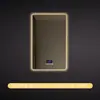 Espejo de Baño Cuadrado de Aluminio Vertical con Sensor Antivaho y Luz, Sensor Inteligente Tmall Genie