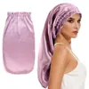 Venta Caliente de Amazon Gorro de Noche de Seda Artificial Nuevo Gorro para el Cabello de Encaje Auricularia Gorro para el Cuidado del Cabello en Casa para Mujeres