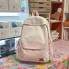 Mochila Escolar Transfronteiriça Novo Estilo Bonita para Estudantes, Mochila Versátil Estilo Faculdade para Meninas Bonitas, Formato de Estrela, Grande Capacidade, Mochila Leve de Duas Alças