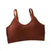 Venta al por mayor de fábrica explosiones oso envuelto tubo torácico top para mujer sin aro sujetador para dormir hilo sin costuras anti-rozaduras camiseta sin mangas