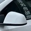 Película de Cambio de Color para Espejo Retrovisor de Coche Negro Brillante Negro Piano Blanco Cristal Plata Electro-Óptico Plata Metálico Fibra de Carbono Envoltura para Espejo Retrovisor