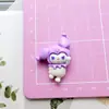 Acessórios de resina de sapo de desenho animado brilhantes, capa de celular caseira, acessórios para grampo de cabelo/penteado DIY, fivela de sapato para copo d'água