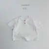 Camisetas de Manga Corta para Niños, Polos Infantiles Estilo Coreano, Tops Casuales de Color Puro para Niños y Niñas, Ropa de Verano para Niños Procesamiento y Personalización