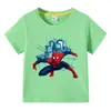 2026 Camiseta Infantil Masculina Verão Novo Estilo Manga Curta Roupa Infantil Estilo Coreano Algodão Calça Curta Feminina Conjunto de Duas Peças