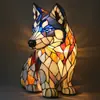 Luminária de Gato Transfronteiriça-Luminária Dachshund-Luminária Bigfoot Estátua de Resina Ornamento com Luz LED