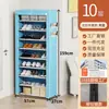 Zapatero para Uso Doméstico, de Pie, Estante de Almacenamiento para Dormitorio, Zapatero Integrado para Sala de Estar, Mesa de Cocina, Zapatero Plegable de Múltiples Niveles