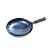Olla de Hierro Forjado a Mano Auténtica de Zhangqiu, Olla de Hierro a la Antigua, Sartén Antiadherente Sin Recubrimiento, Fondo Redondo Espejo, Fondo Plano, Wok a la Antigua