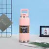 Tetera portátil minimalista transfronteriza, taza termo de acero inoxidable 304, botella de agua deportiva portátil para senderismo al aire libre