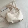 Bolsa Tote de Couro Macio Grande e Simples para Mulheres, Novo Estilo Primavera 2025, Bolsa de Ombro Casual para o Dia a Dia, Bolsa de Mão Versátil