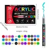 Marcadores de Acrílico Líquido Directo Transfronterizos, 408 Colores, Marcadores de Punta Suave para Pintura DIY y Graffiti Artístico