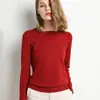 Atacado do Fabricante Suéter de Tricô Gola Alta Outono e Inverno Feminino Gola de Pelo Versátil Suéter Slim para Usar por Baixo