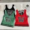 Camisola Deportiva Negra con Letras de Spice Girls de Moda para Mujer, Base Interior, Ropa Exterior de Verano, Top Corto Rayado