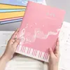 Caderno de partituras para estudantes 16K, caderno de exercícios de música, caderno de partituras de piano, espessado para prática musical de crianças iniciantes