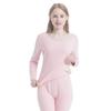 Novas Peças Íntimas Térmicas Catiônicas Outono e Inverno Roupas de Outono Femininas e Calças Compridas Traje Quente Forrado com Fleece e Espessado Camada Base Slim