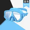 Nuevas Gafas de Buceo de Silicona HD Antivaho Campo de Visión Amplio Snorkel Equipo de Buceo Snorkel Semi-Seco de Dos Piezas