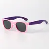 Gafas de sol personalizables para niños con combinación de colores de uñas de arroz, personalizadas, a la moda, geniales, a prueba de radiación, a prueba de viento, a prueba de arena y a prueba de rayos UV