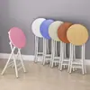 Cadeira dobrável, cadeira de jantar para casa, cadeira simples, cadeira de lazer com encosto, banqueta de dormitório, cadeira de varanda, banqueta redonda portátil para adultos