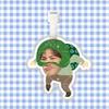 Agricultura, diez días diligentes, Li arando, etiqueta de equipaje, mochila escolar, colgante, cadena, colgante, colgante, sonido tembloroso alrededor de la ayuda