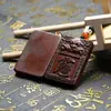 Colgante Natural Golpe de Rayo Azufaifo Cabeza de Tigre Zhao Gongming Colgante Relieve Tallado a Mano Accesorios Colgante para Hombres y Mujeres