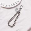 Colgante de amor con cuentas galvanizadas, colgante para funda de auriculares, hebilla para puerta, carcasa protectora para Airpods, llavero, joyería decorativa colgante