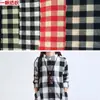Suministros del Fabricante Tela para Camisa a Cuadros de Algodón Mezclado Teñido en Hilo a Cuadros Chaoyang para Hombres y Mujeres Tela a Cuadros