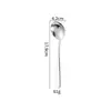 Acero Inoxidable 304 Serie Elegante Juego de Vajilla Cuchillo para Bistec Tenedor Cuchara Hotel Hogar Cuchara de Postre Tenedor de Fruta