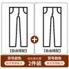 Jeans Retrô Masculino de Alta Qualidade, Corte Reto Solto 2026 Nova Coleção Primavera Casual Cor Amarelo Lama Estilo Primavera e Outono Calça Tendência para Homens
